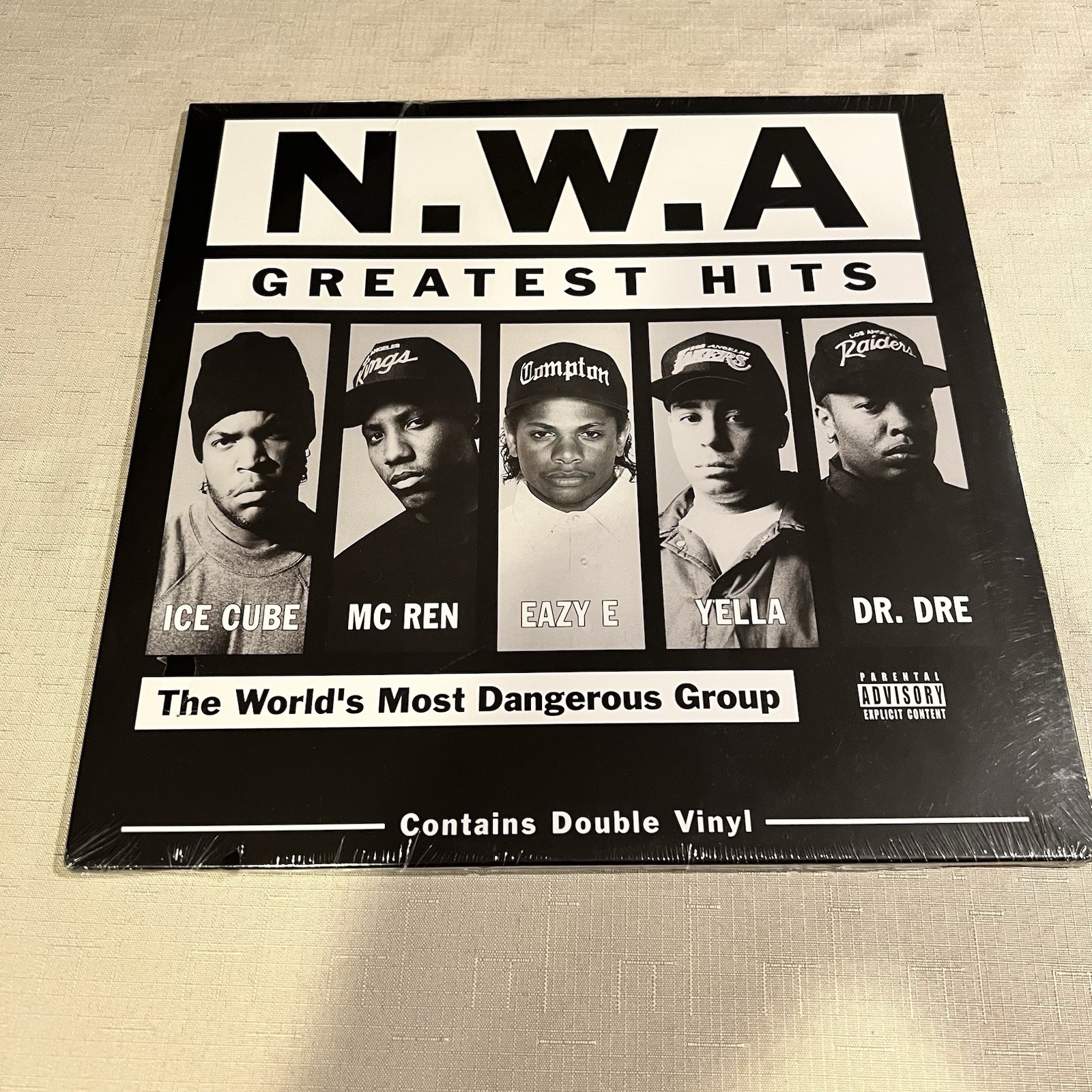 N.W.A. – Greatest Hits – 2 x LP Vinyl Records 12″ – NEW Sealed – Hip Hop