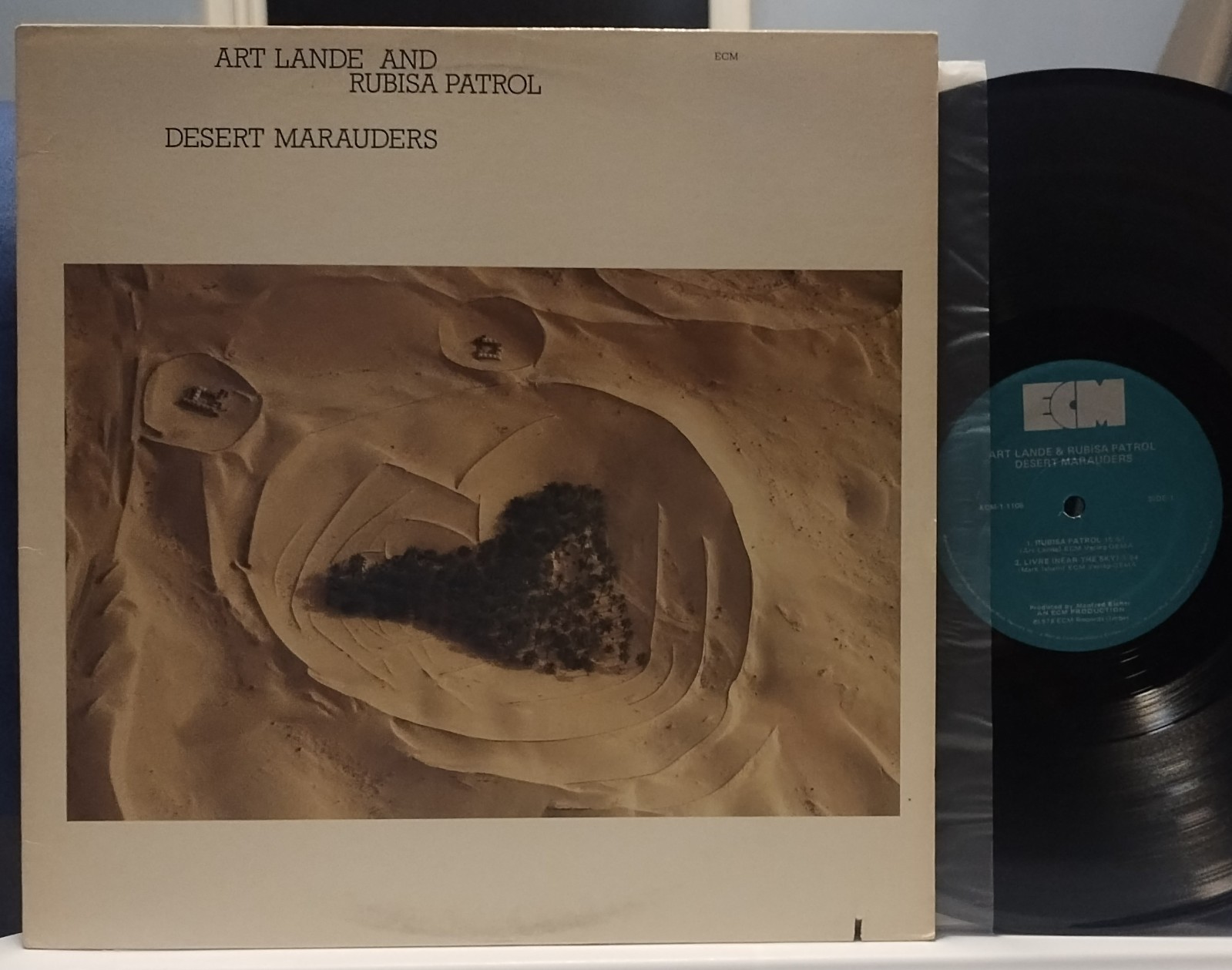 ART LANDE & RUBISA PATROL Desert Marauders SCARCE NM 1978 ECM LP Jazz MARK ISHAM