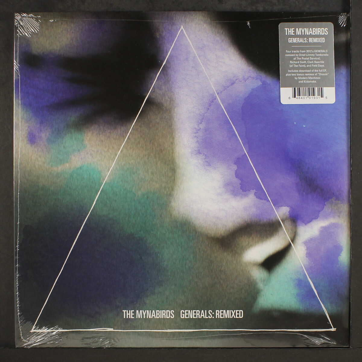 MYNABIRDS: generals: remixed SADDLE CREEK 12″ Single 33 RPM Sealed