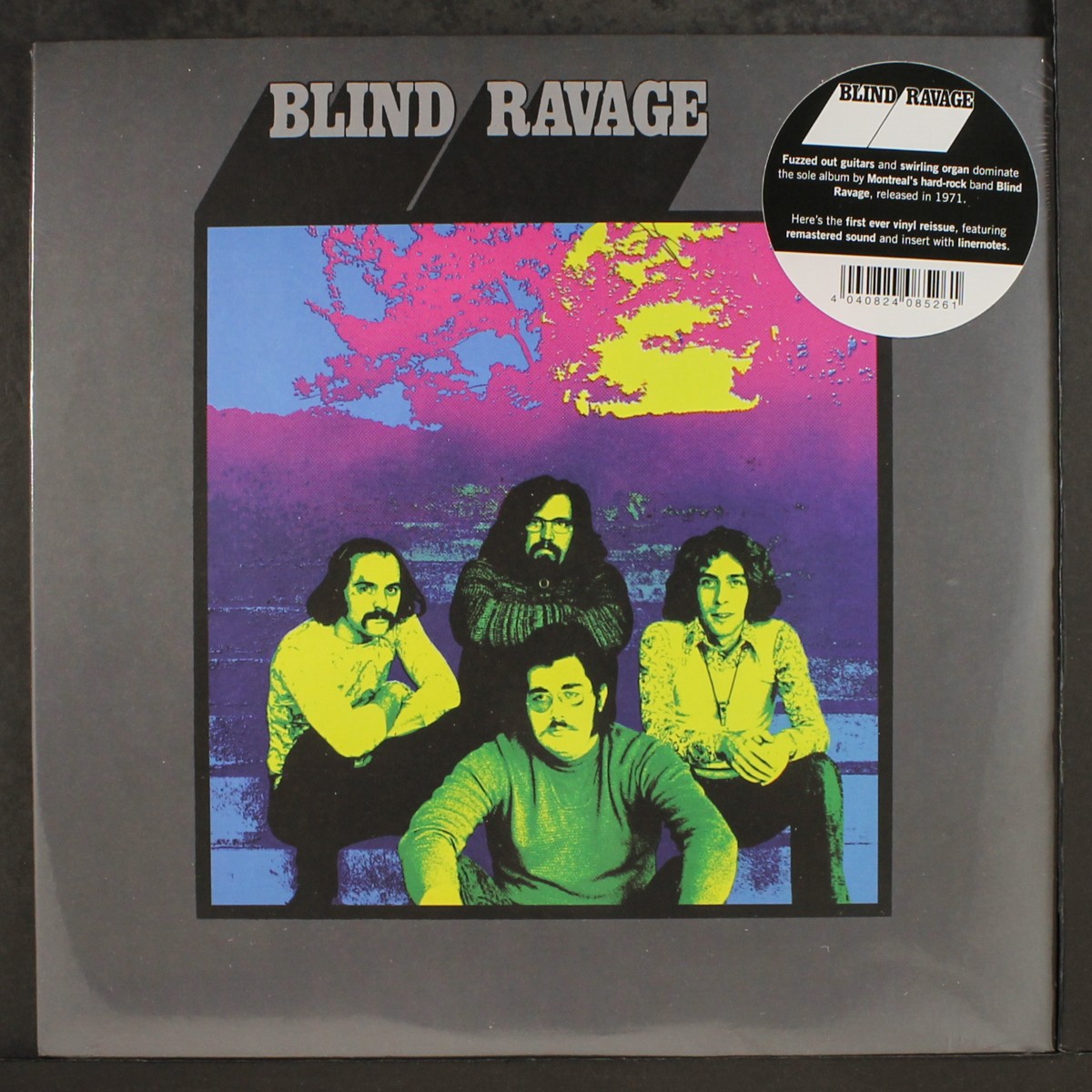 BLIND RAVAGE: blind ravage OUT-SIDER 12″ LP 33 RPM Sealed