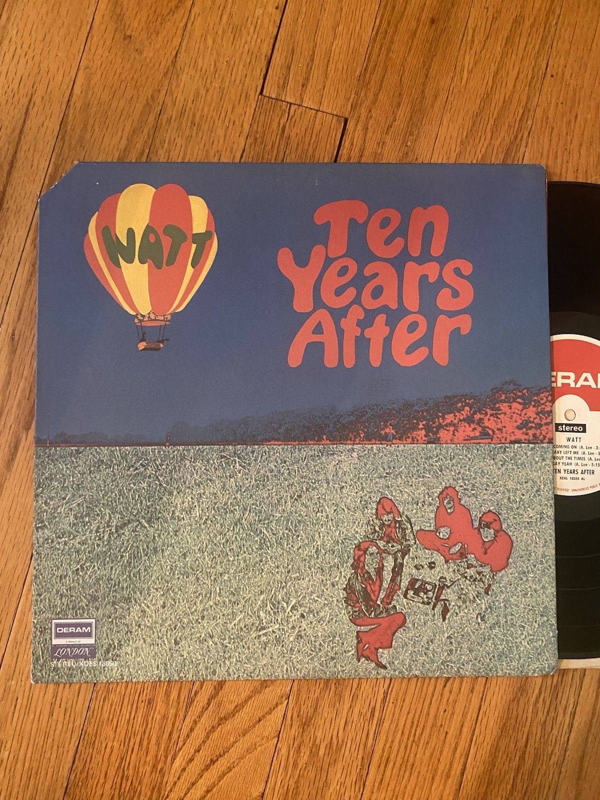 TEN YEARS AFTER WATT EX LP ORIG. 1970 DERAM MORE LPS FREE SHIP