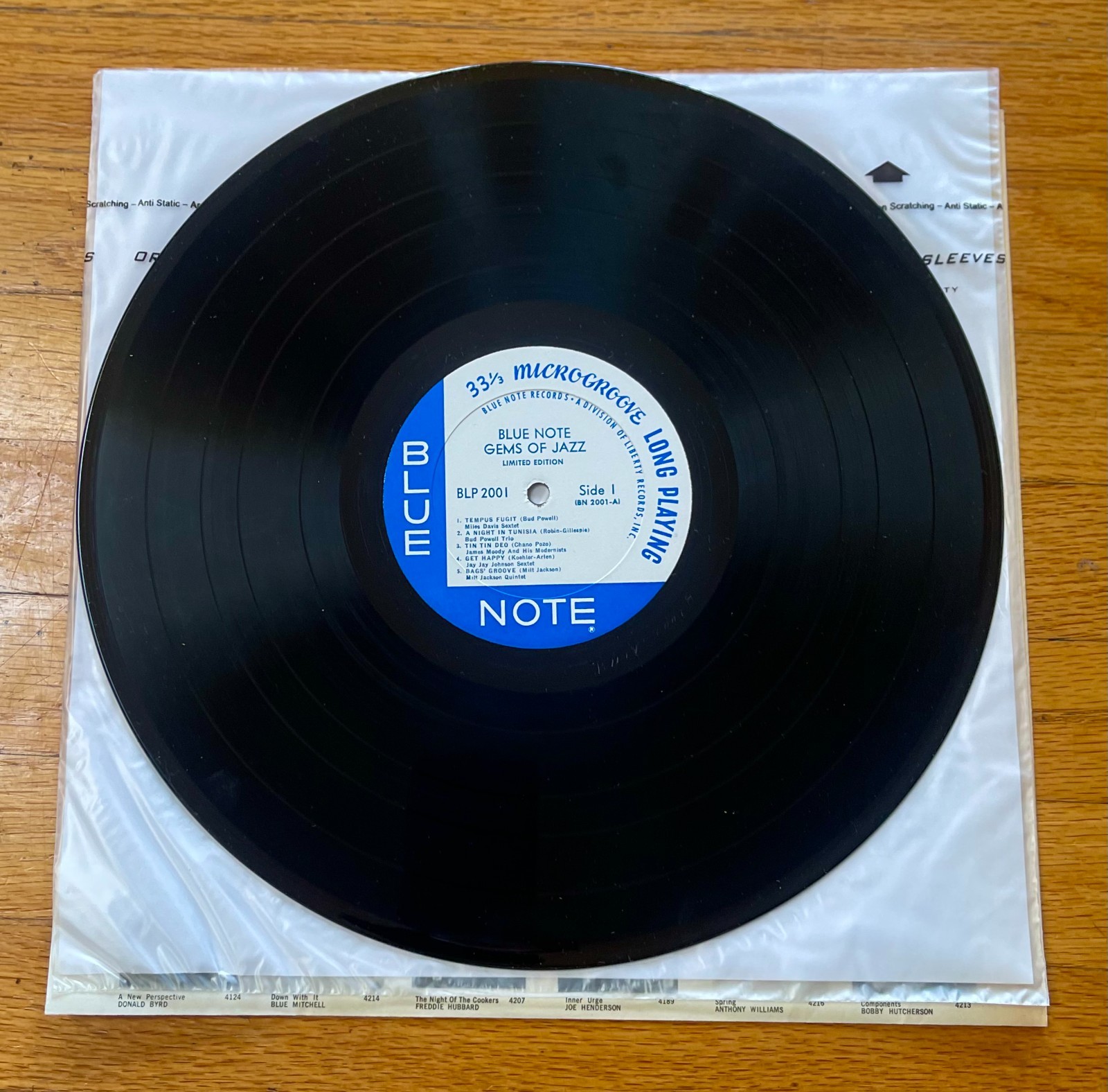 Original 1964 Various Artists “Gems of Jazz Limited Edition” LP – BLP 2001