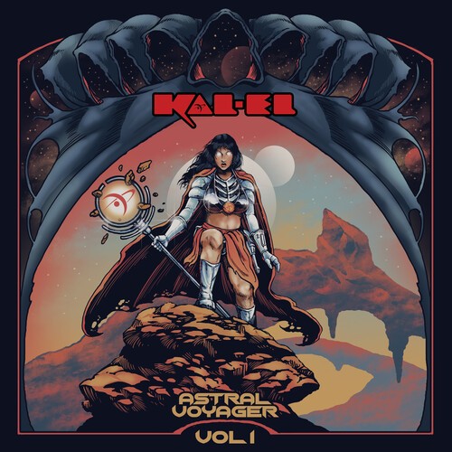 Kal-El – Astral Voyager 1 [New Vinyl LP] Clear Vinyl, Red