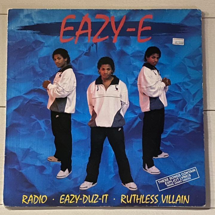 Eazy-E Eazy-Duz-It / Ruthless Villain / Radio 12″ Vinyl 1988 US Original NWA