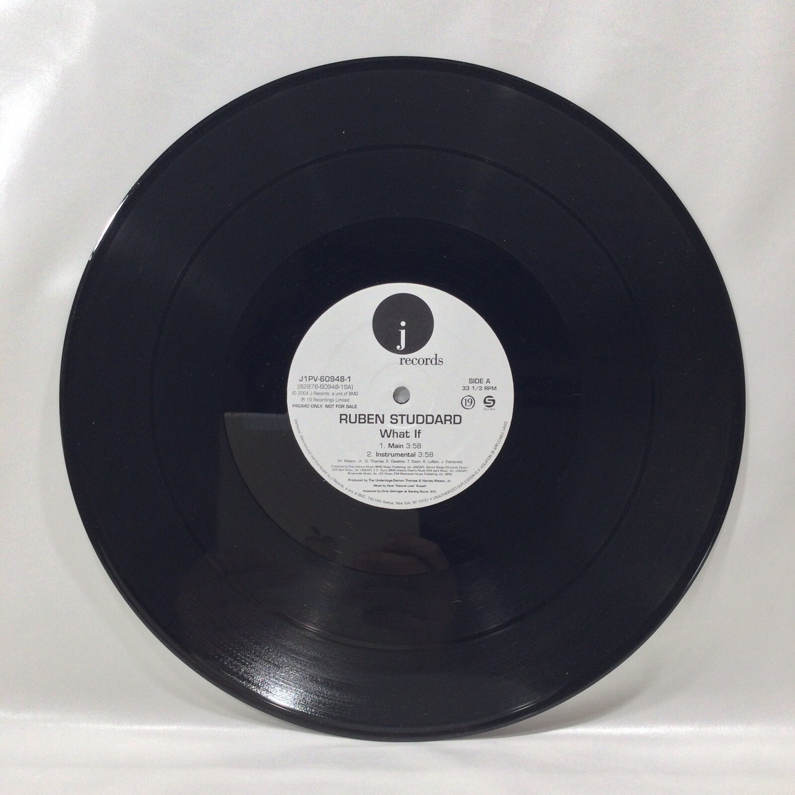 Ruben Studdard What If Vinyl LP Records/ J1PV-60948-1