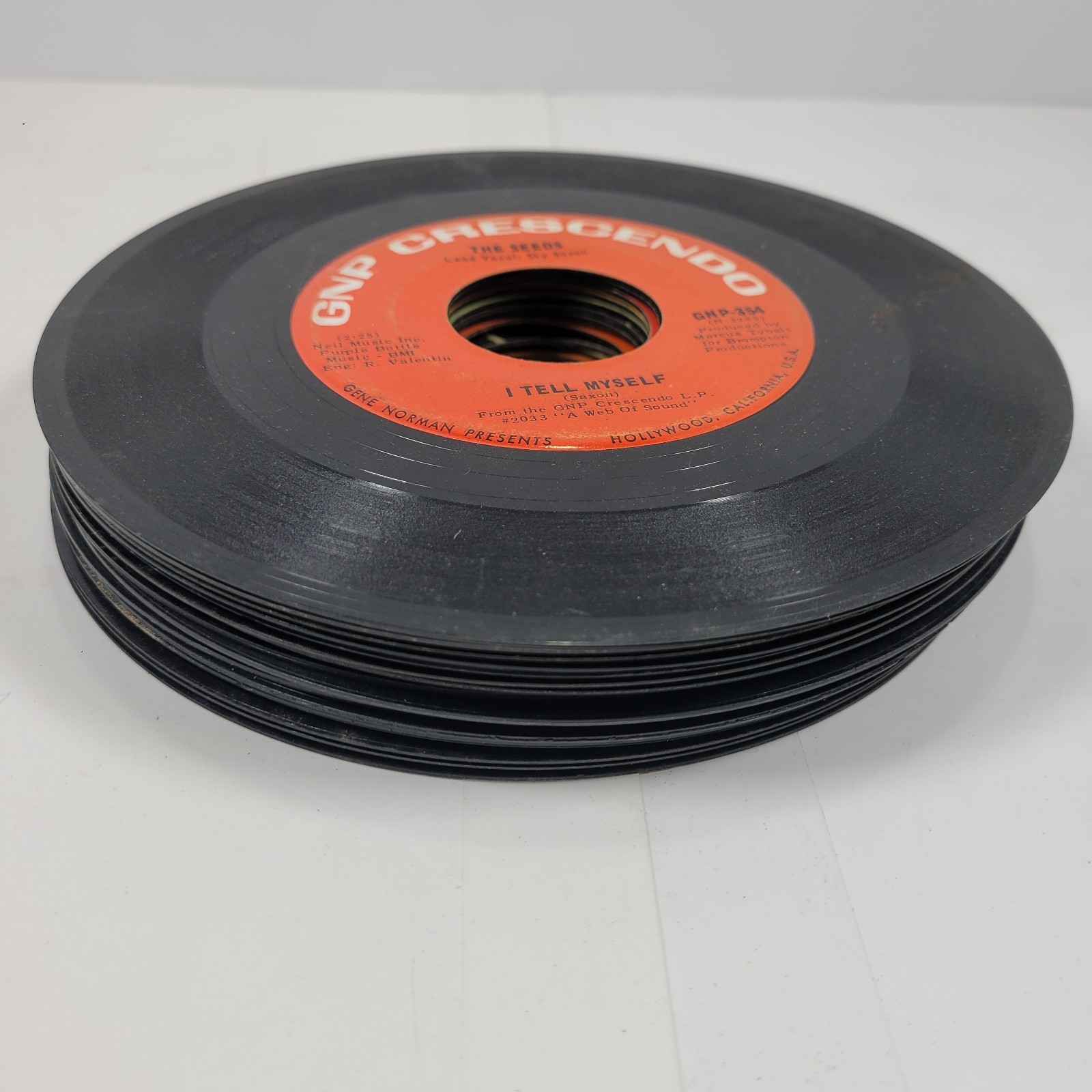 Lot of 15 VTG 45 RPM Records Various Artists Assorted Titles