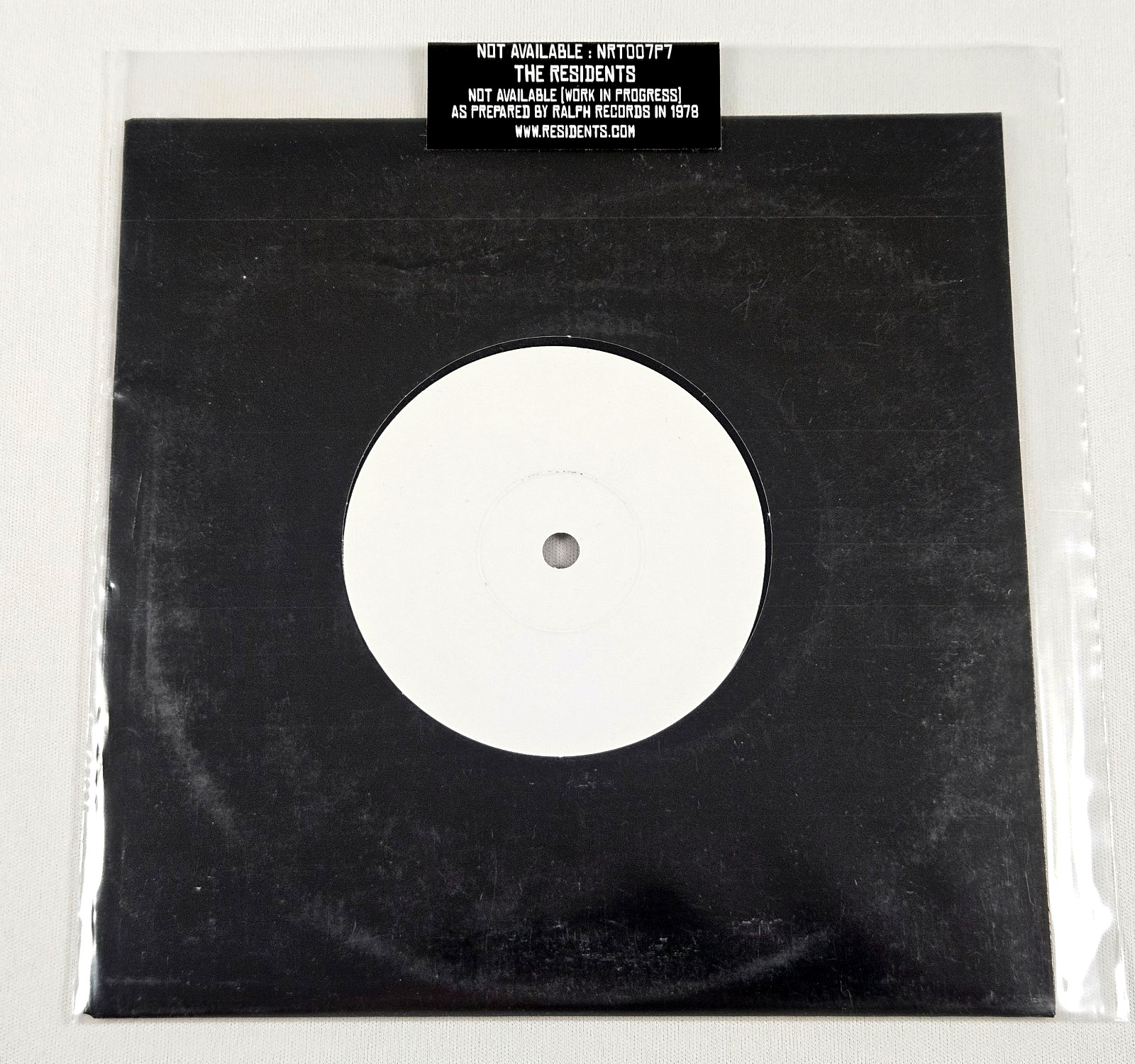 The Residents – Not Available (SEALED) Vinyl 7″ (White Label) 2023 Ralph Single