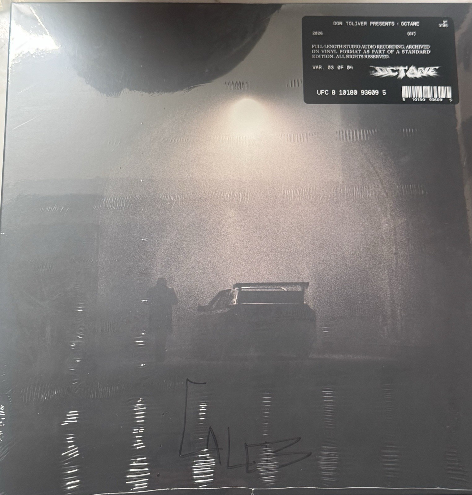 Don Toliver Octane Signed Vinyl LP New Sealed Limited Edition
