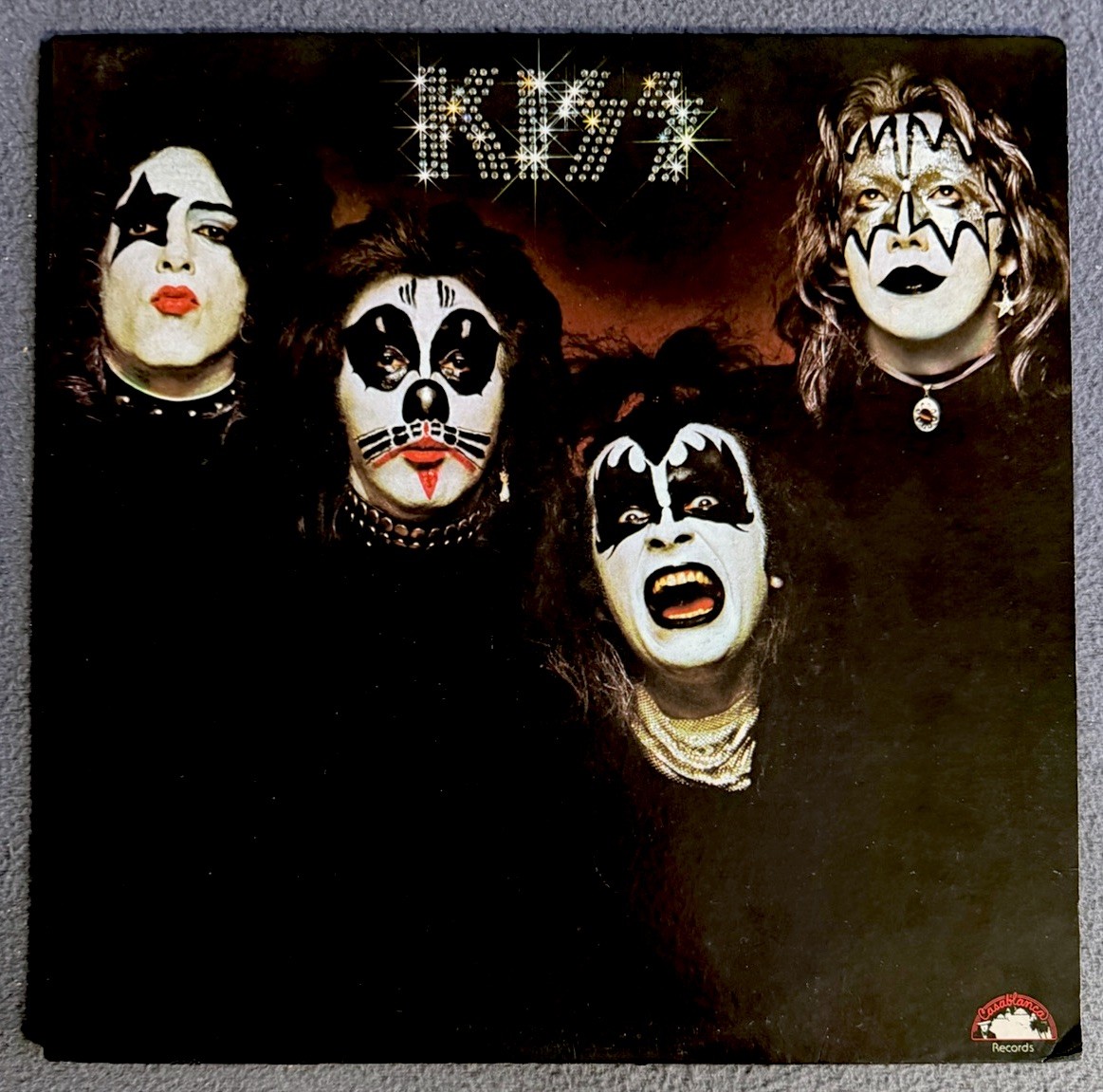 KISS Self-Titled NB9001 1A/1AX Bell Sound Joe NO KISSIN TIME Aucoin LP
