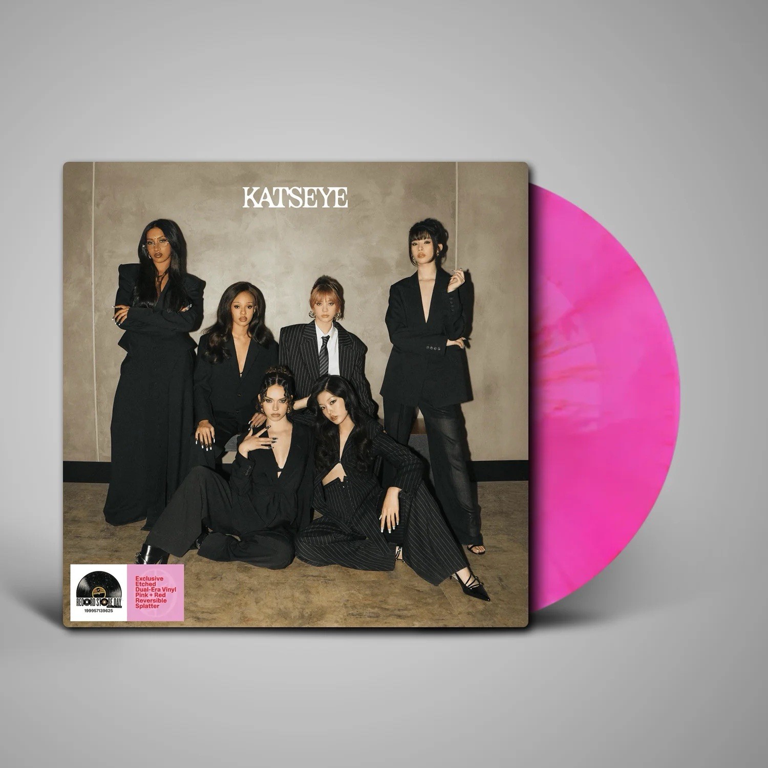Katseye Touch / Gabriela Record Store Day Exclusive 12″ Pink & Red Vinyl x/6000