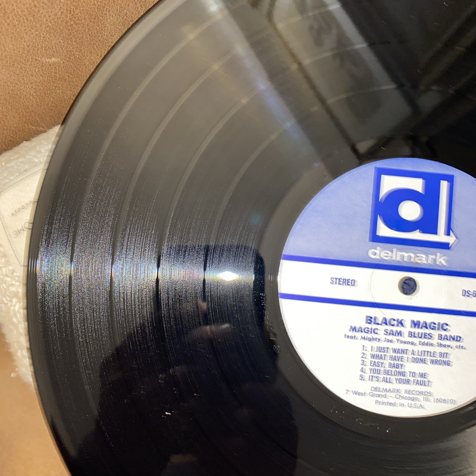 BLACK MAGIC DELMARK DS-620 MAGIC SAM BLUES BAND EX FIRST PRESS