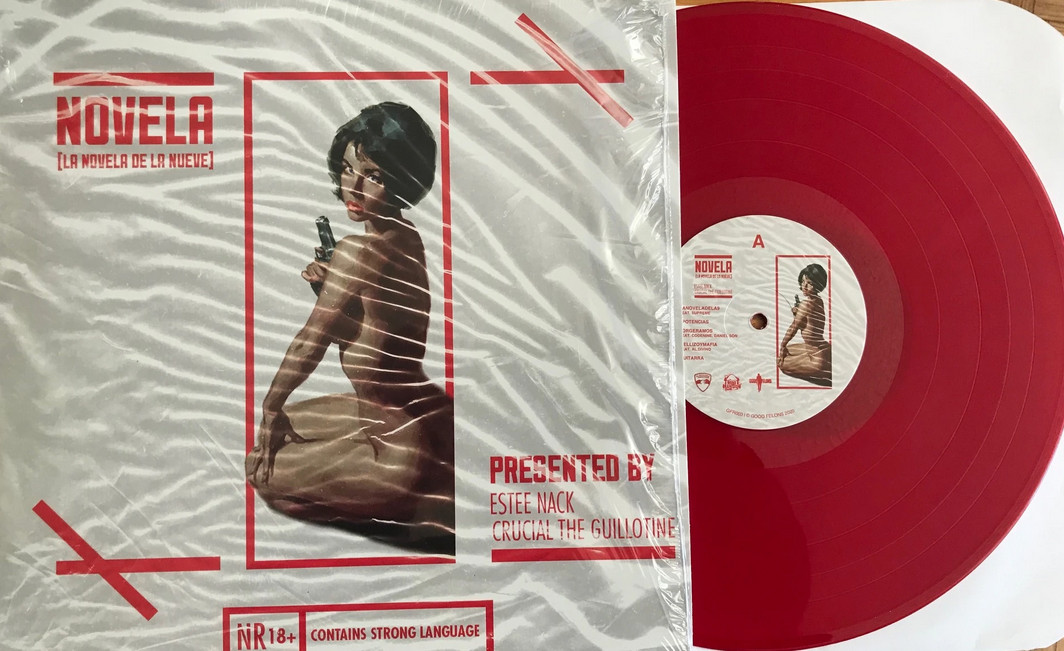 Estee Nack x Crucial The Guillotine Novela #1 Red Vinyl 1/100 Record NEW