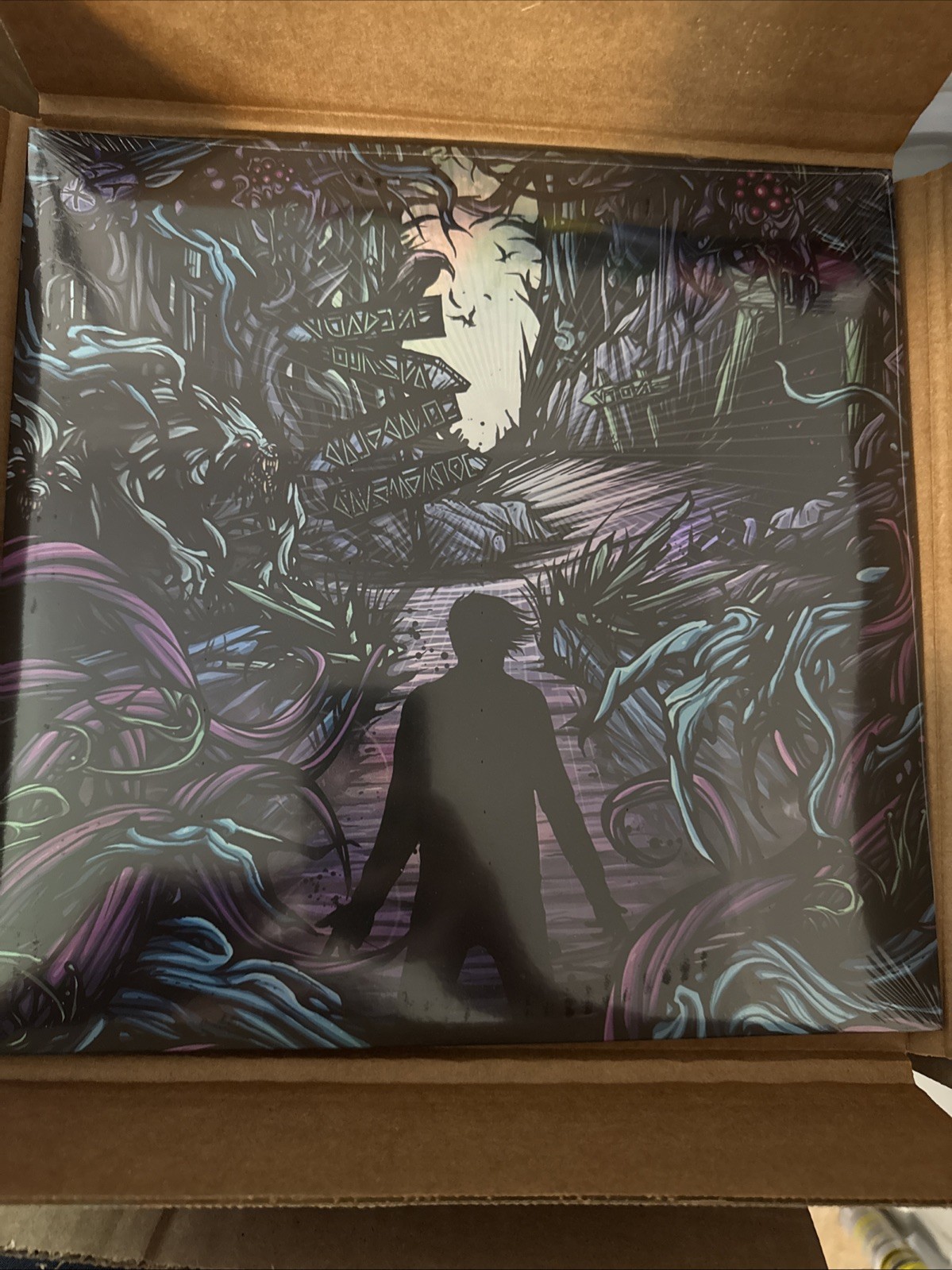 A DAY TO REMEMBER Homesick LP LIMITED 500 – Translucent Sea Blue Vinyl In Hand