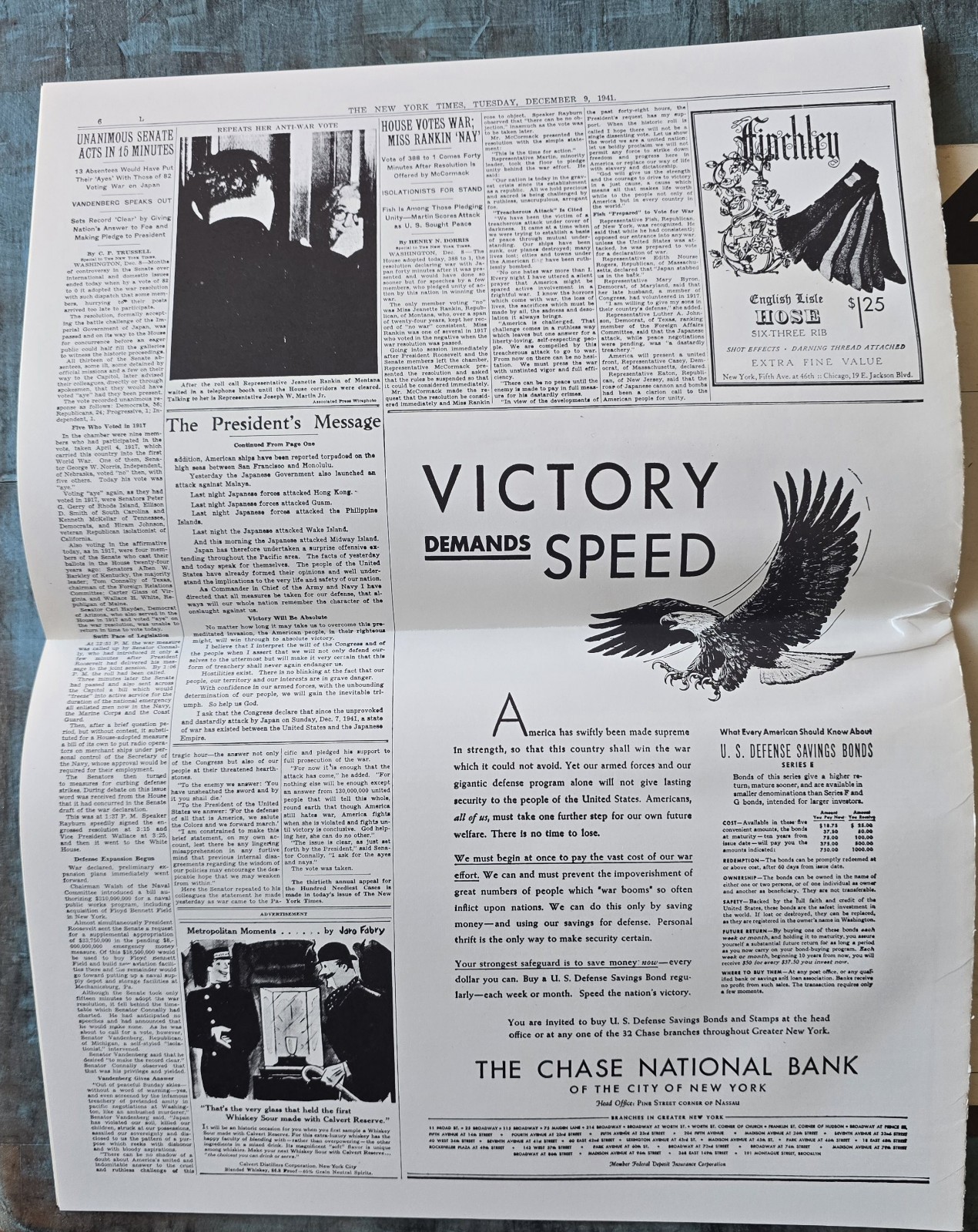 December 7, 1941 Gatefold LP