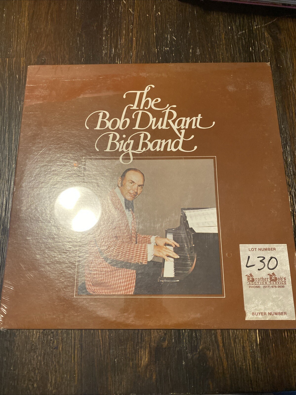The Bob DuRant Big Band – RL 33 LP RPM Vinyl Record #A95