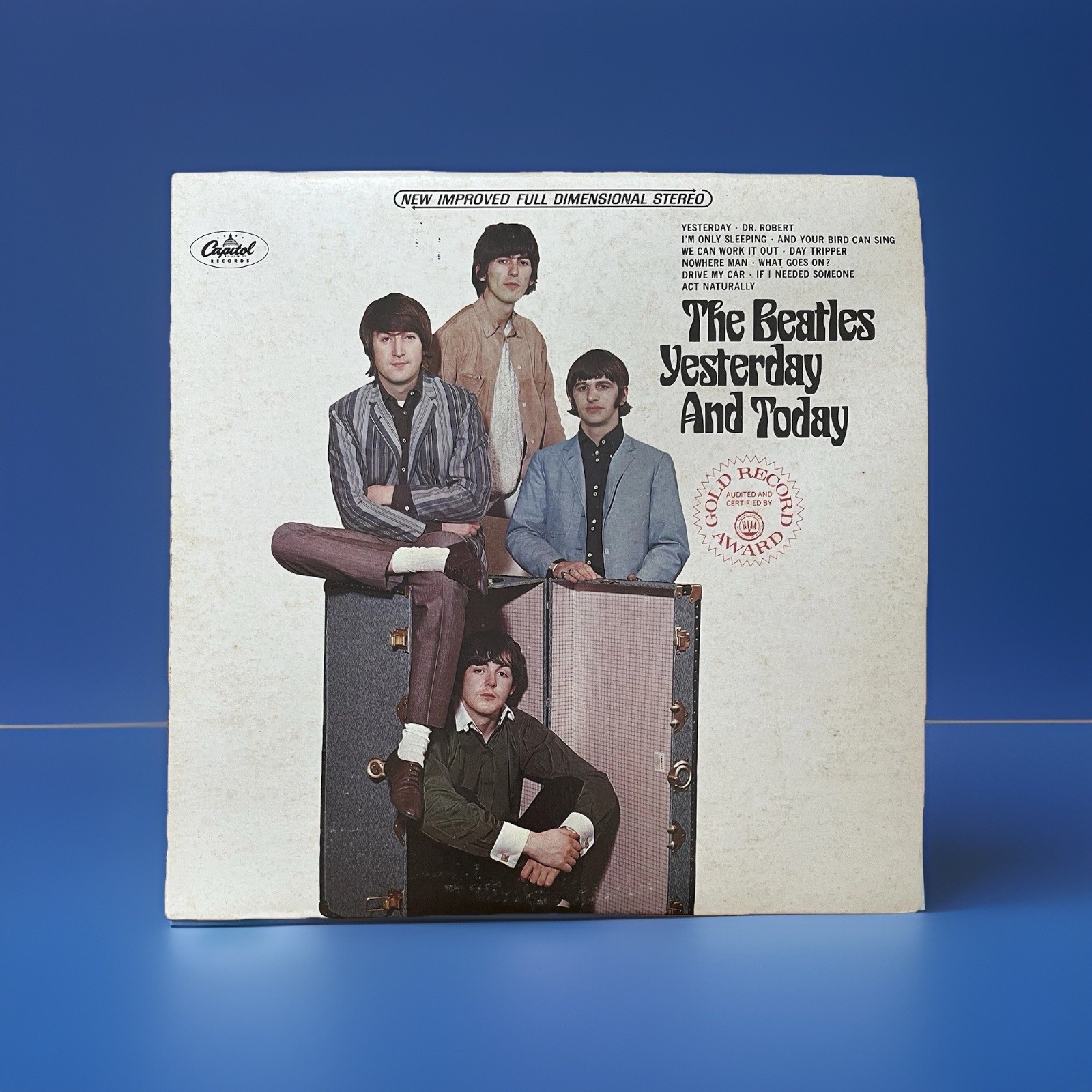 The Beatles Yesterday and Today LP Album 1986 Reissue Capitol Rainbow ST 2553 VG