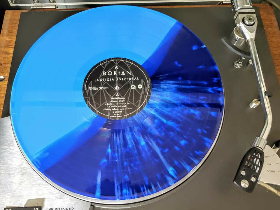 Dorian – Justicia Universal – colored vinyl – Zoe, caifanes, fobia, cafe tacuba