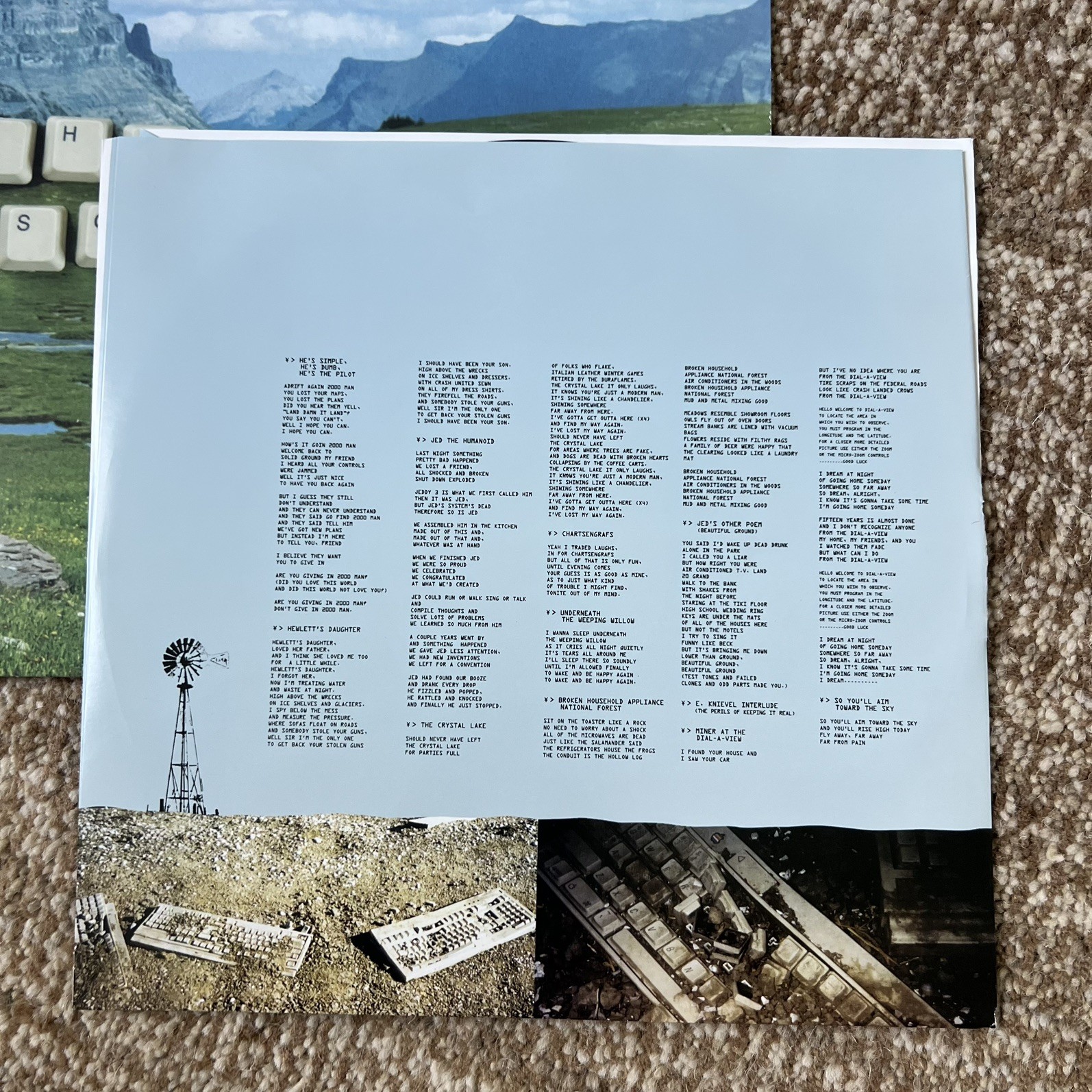 Grandaddy Sophtware Slump LP Control Group 2010/11 Reissue on Black Vinyl RARE