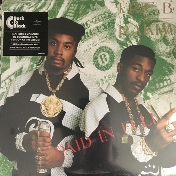 Eric B. & Rakim – Paid In Full – 2xLP, Album, RE, 180