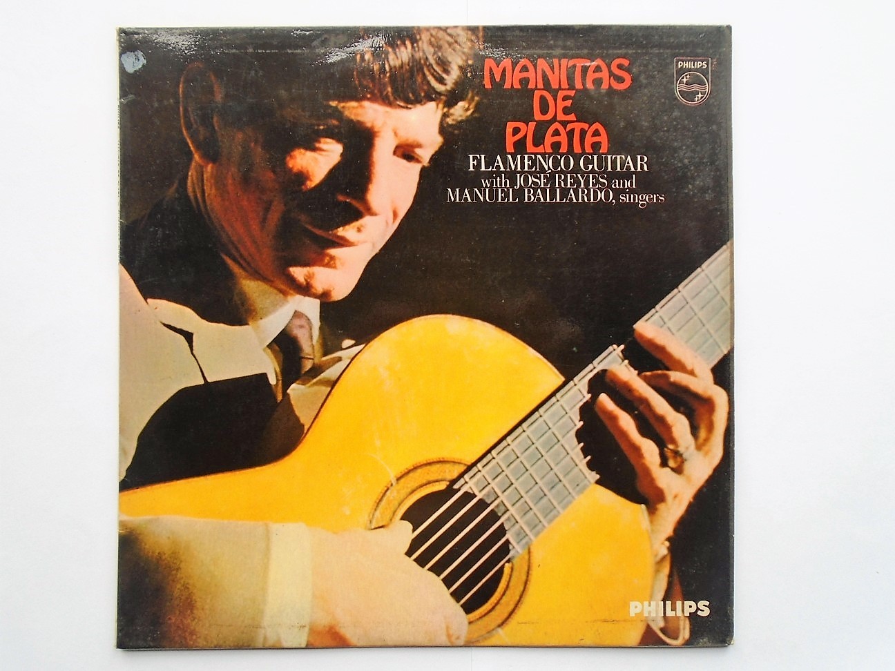 Manitas De Plata – Flamenco Guitar – Used Vinyl Record – J16414z