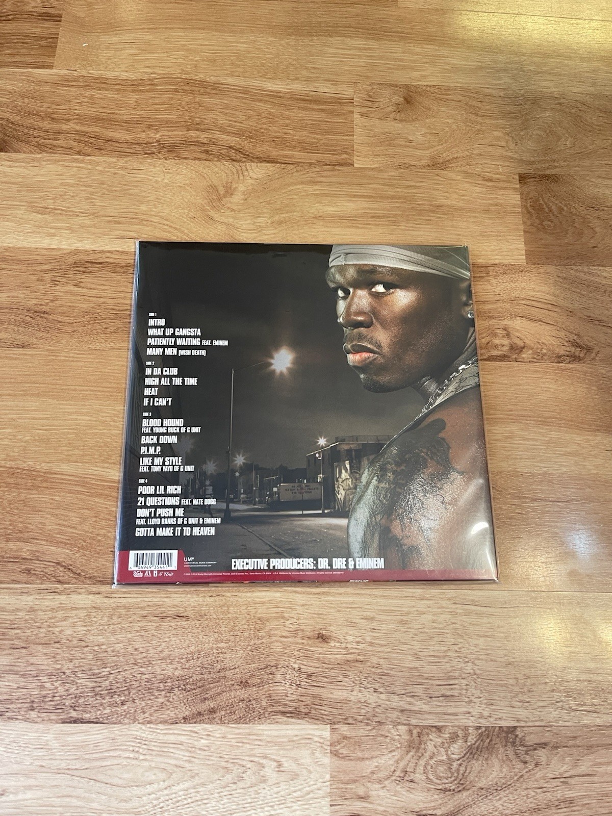 50 Cent Get Rich Or Die Tryin’ Rap Hip-Hop Vinyl