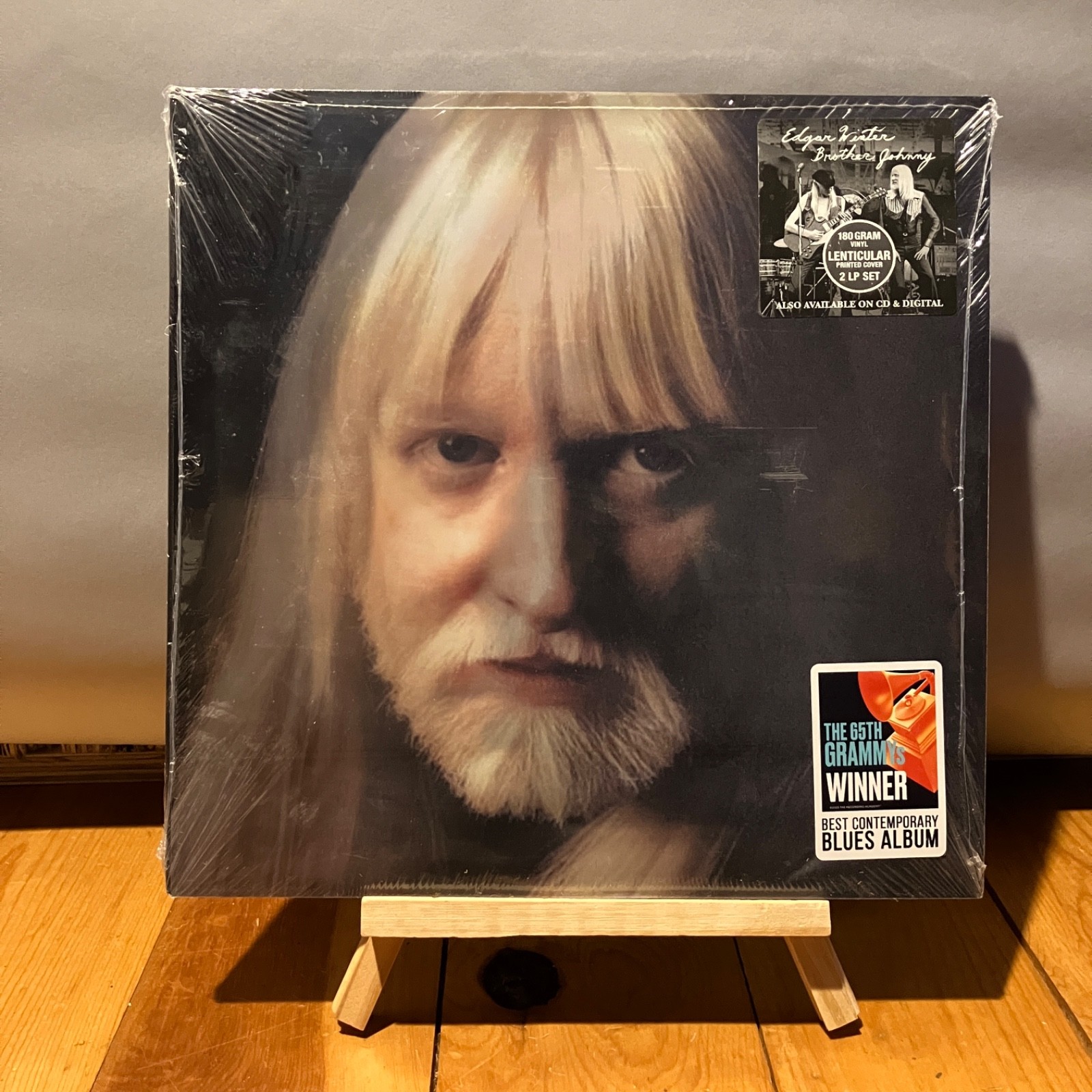 Edgar Winter Brother Johnny 2 LP 180g NEW (2022) Lenticular Cover Grammy Winner