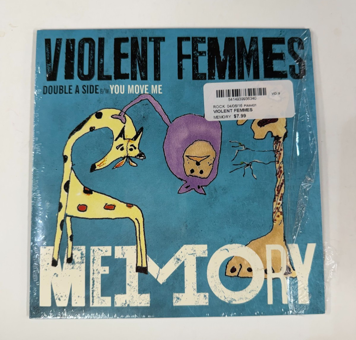 Violent Femmes – Memory b/w You Move Me RSD 7″ 45RPM Vinyl Rare Out of Print