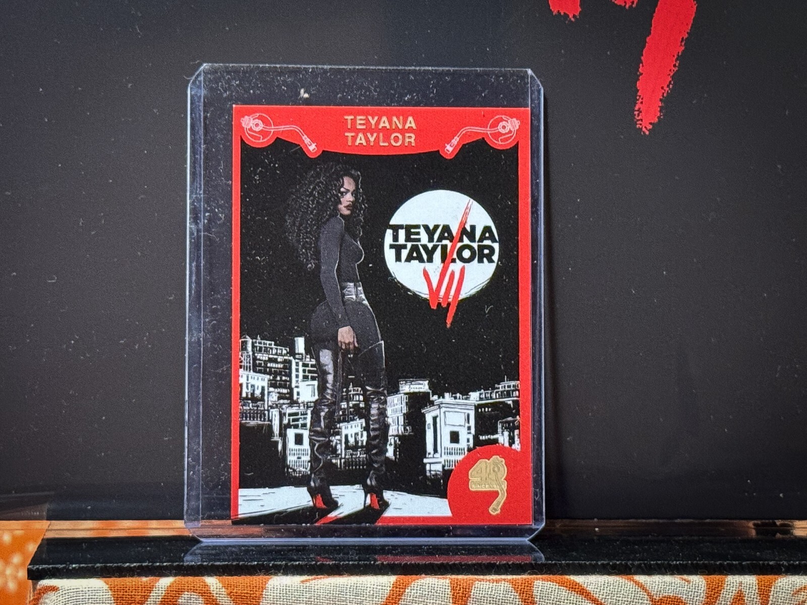 SEALED Teyana Taylor VII RED BLACK vinyl TRADING CARD album love Summer Walker