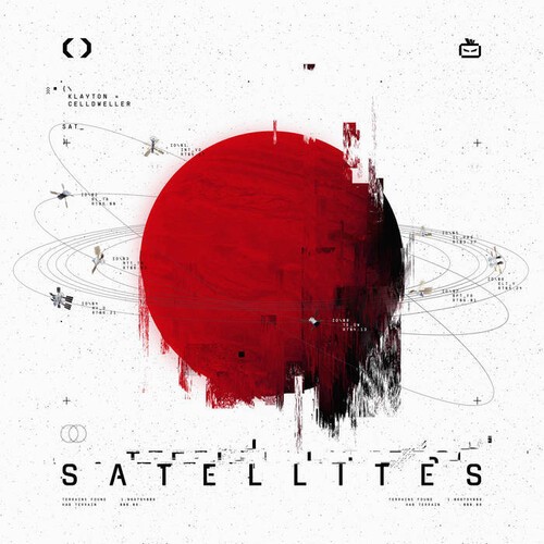 Celldweller – Satellites [New Vinyl LP] Clear Vinyl, Ltd Ed, Red