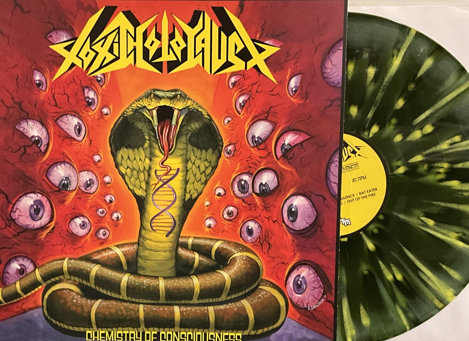 Toxic Holocaust – Chemistry of Consciousness LP 2023 Relapse [Green Splatter]
