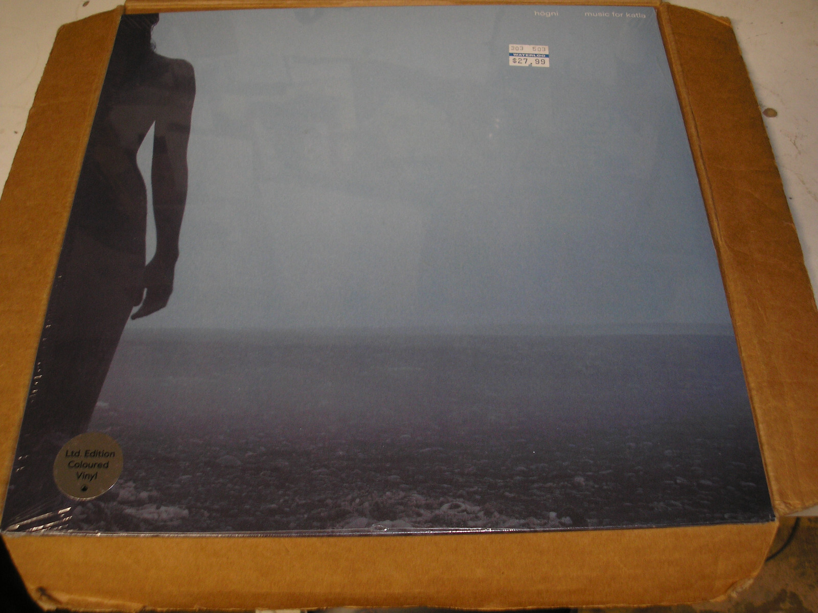 Hogni – Music For Katla LP new sealed Erased Tapes soundtrack electronic clear