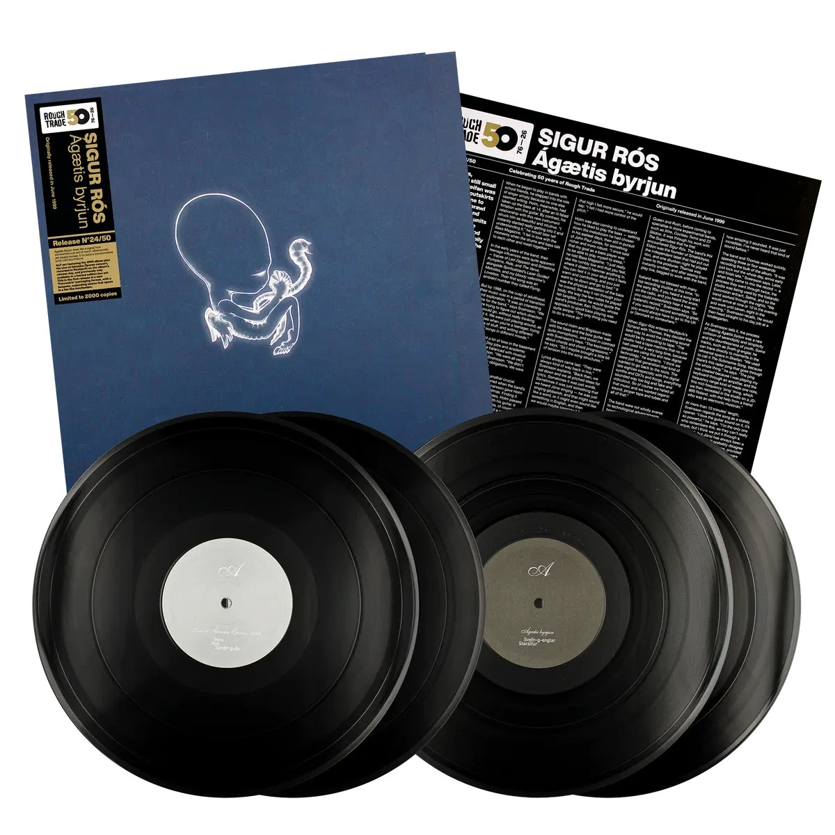 Sigur Rós Ágætis Byrjun Vinyl 4LP Rough Trade 50 /2000 SEALED