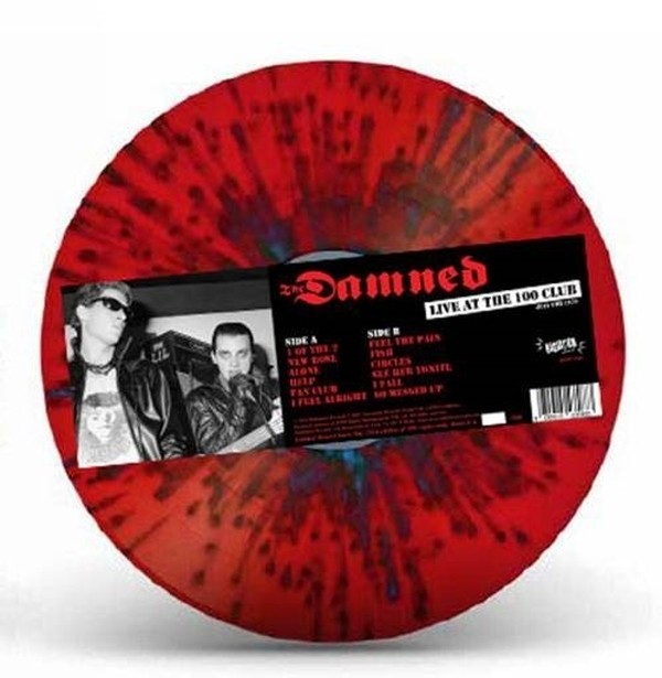 The Damned – Live At The 100 Club (Color Vinyl) – PUNK *NEW/COLOR*