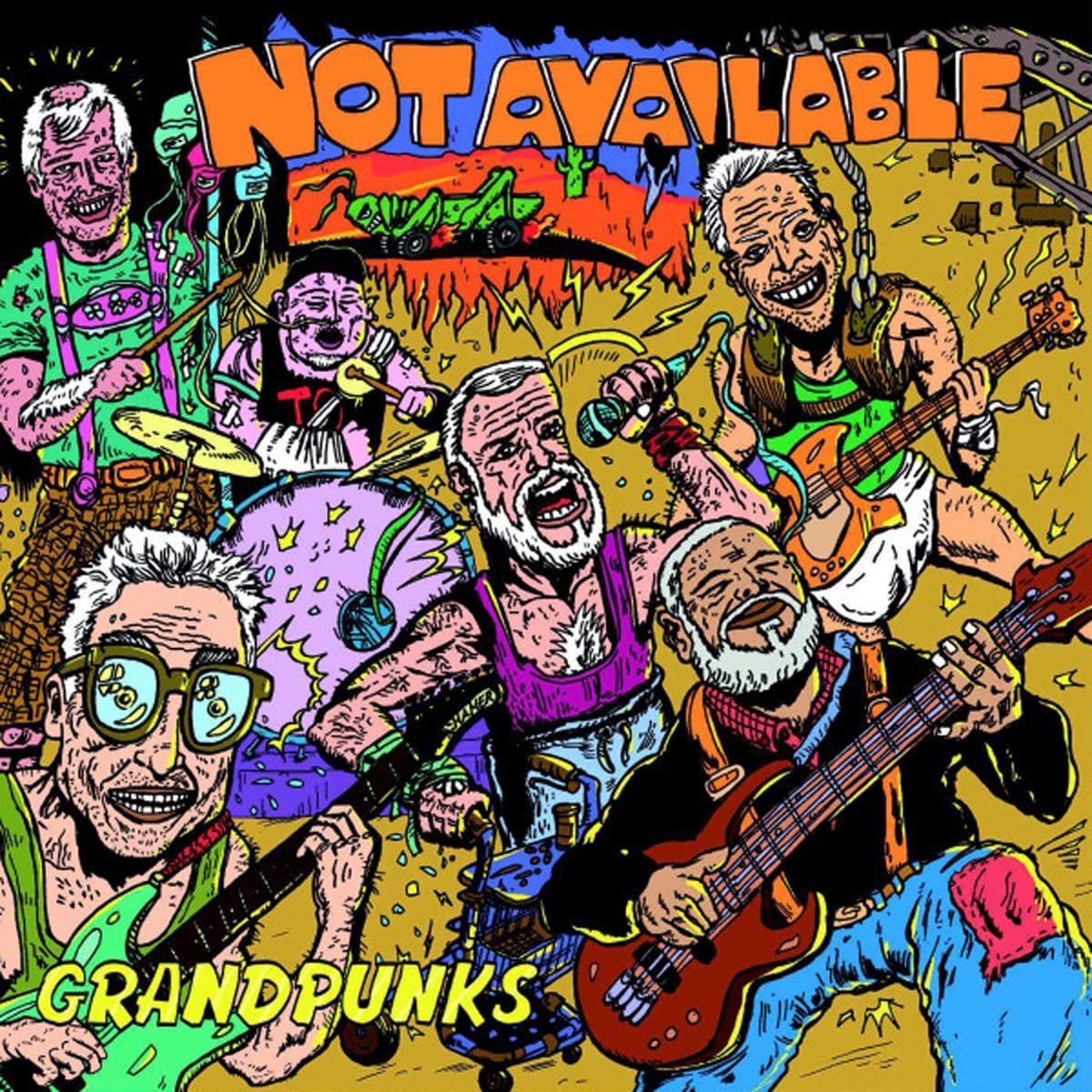 Not Available Grandpunks (Vinyl) (UK IMPORT)