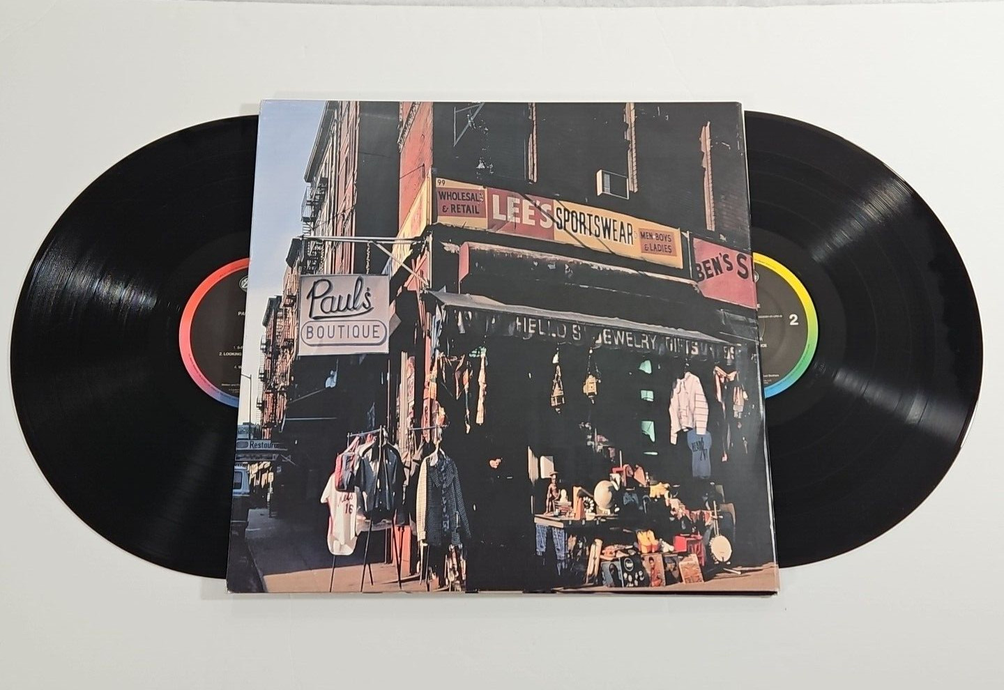 Beastie Boys Paul’s Boutique 2LP 8-Panel Sleeve 2019 Hip-Hop Electronic DJ VG+
