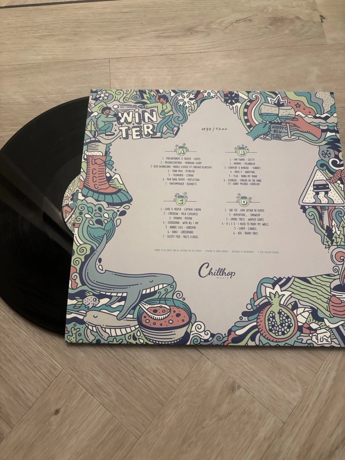 Chillhop Essentials – Winter 2018 2LP Compilation Ltd Edition Vinyl