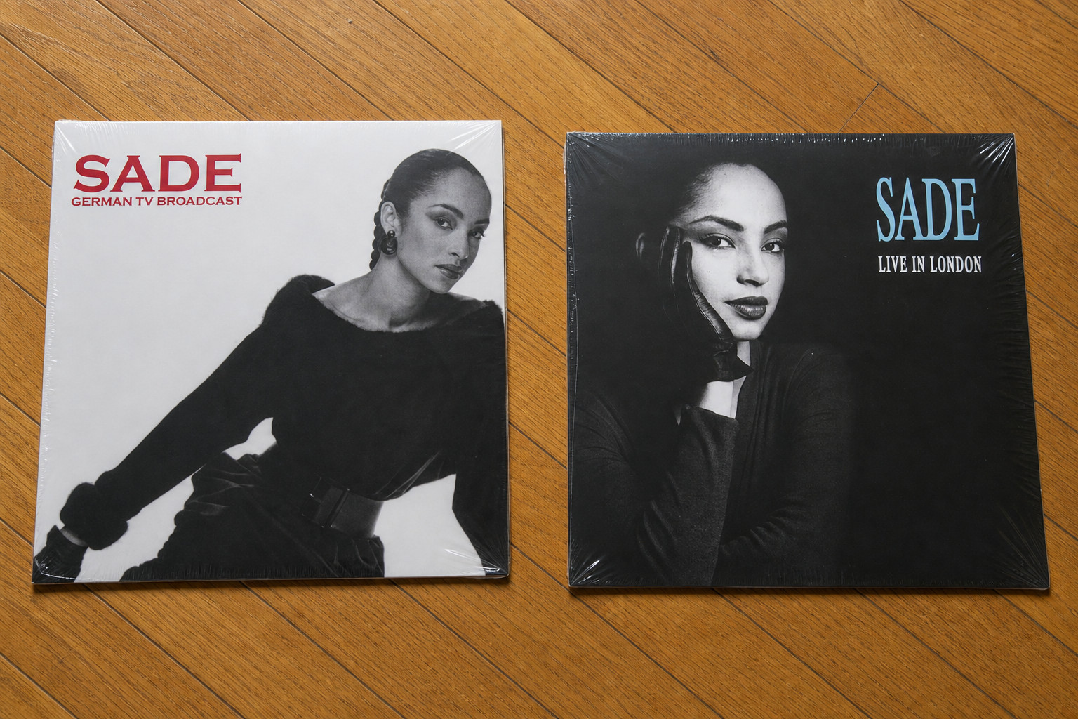 Sade Vinyl Lot 2 LPs German TV Broadcast Live In London Diamond Life Tour New