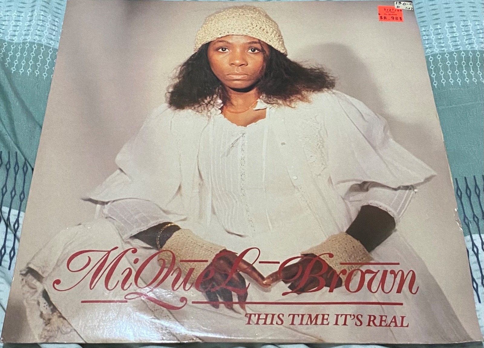 Miquel Brown-This Time It’s Real-Rare Electronic Hi NRG UK Import 12”/VSVG+