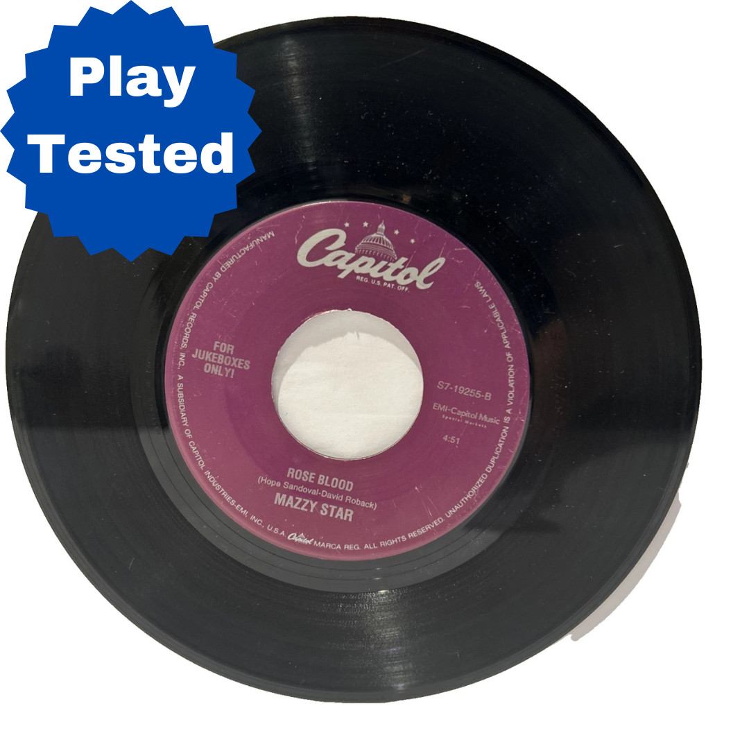 Mazzy Star – I’ve Been Let Down / Rose Blood 7″ 45 RPM Jukebox Only! Vinyl