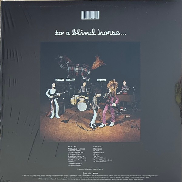 Faces – A Nod Is As Good As A Wink…To A Blind Horse (LP, Album, RE) (Mint (M))