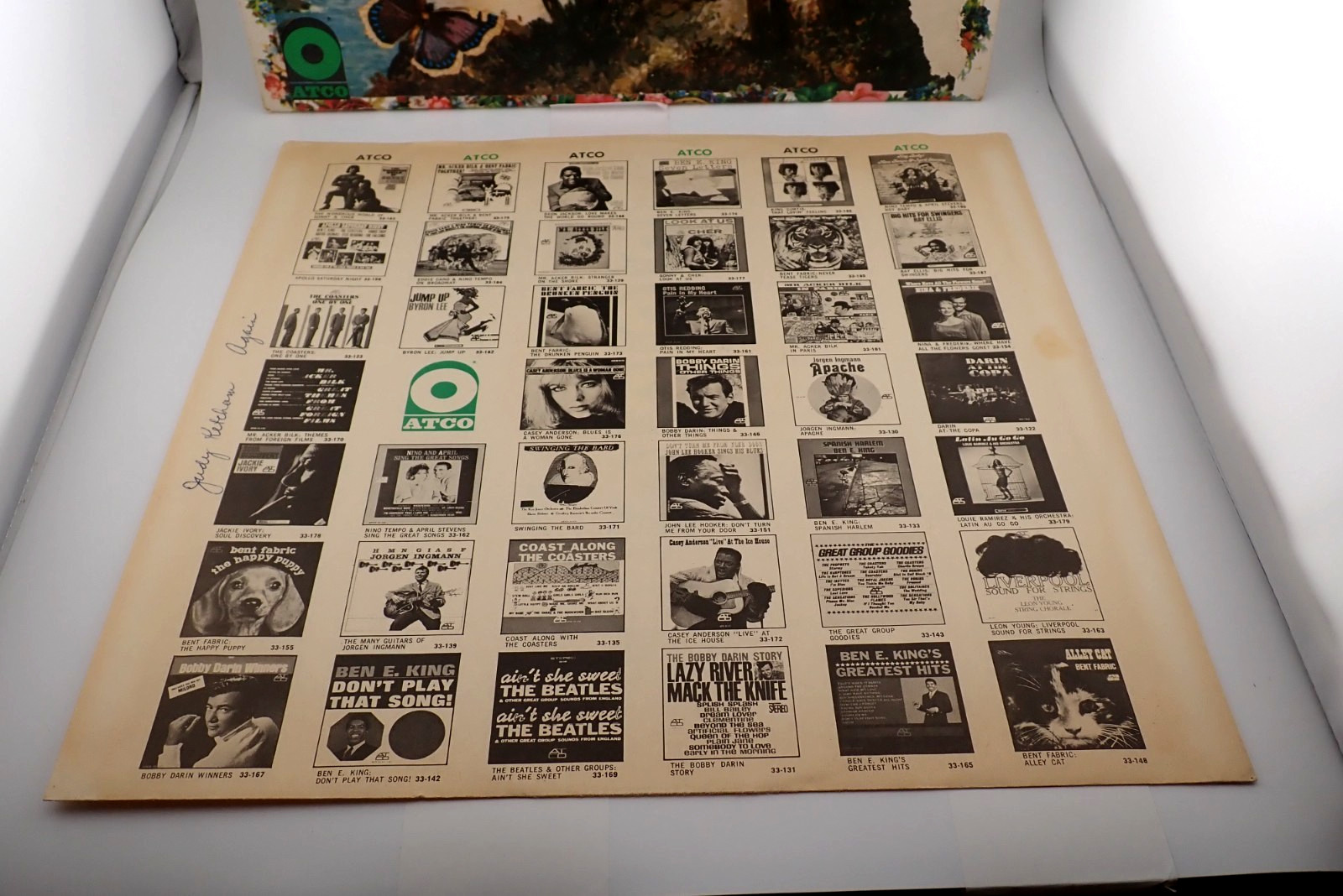 BUFFALO SPRINGFIELD Again~1967 1ST US PRESS “Green Text” VG++ EXC LP-30