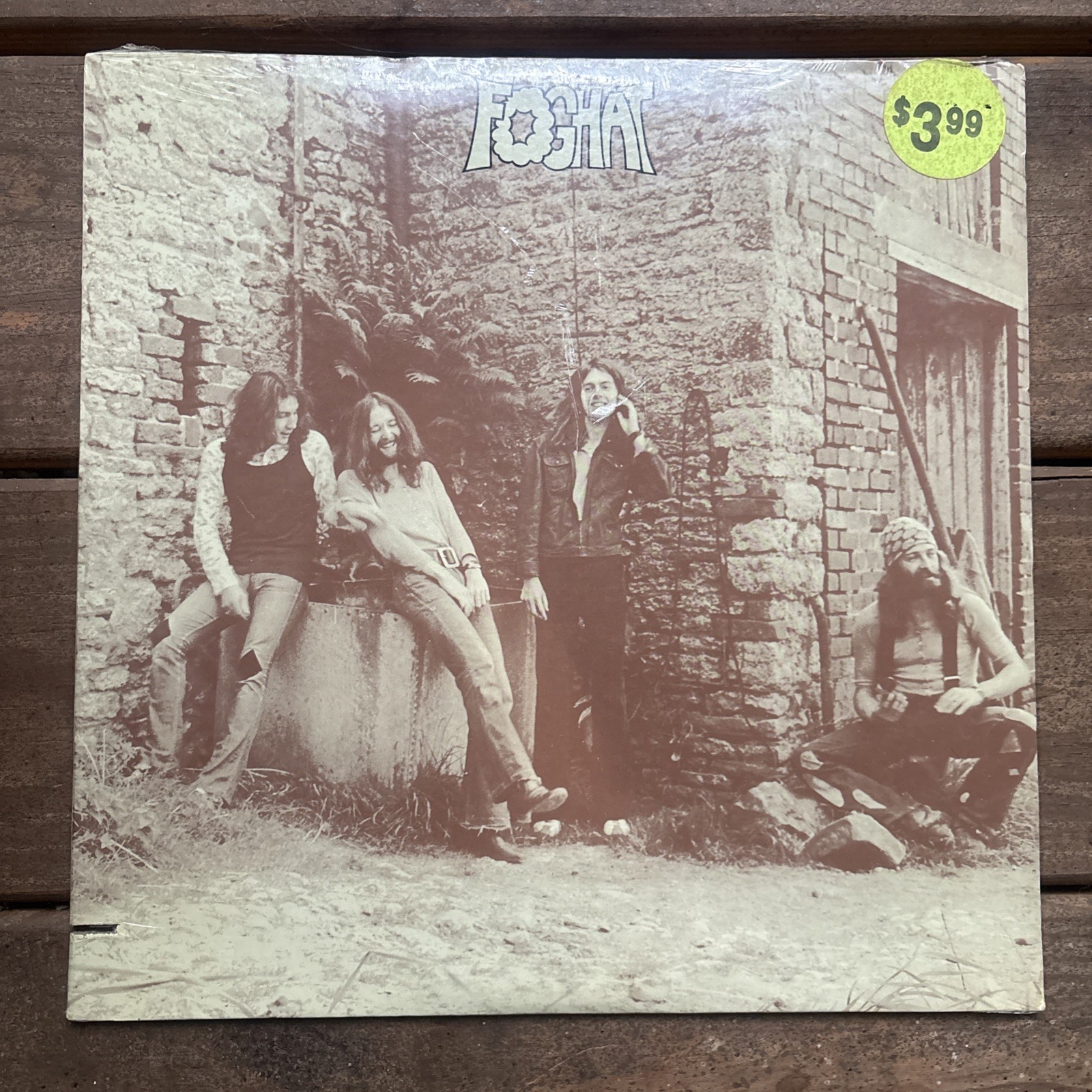 Foghat-ORIGINAL 1972 US Bearsville Debut LP BR 2077-SEALED! Plus the live album