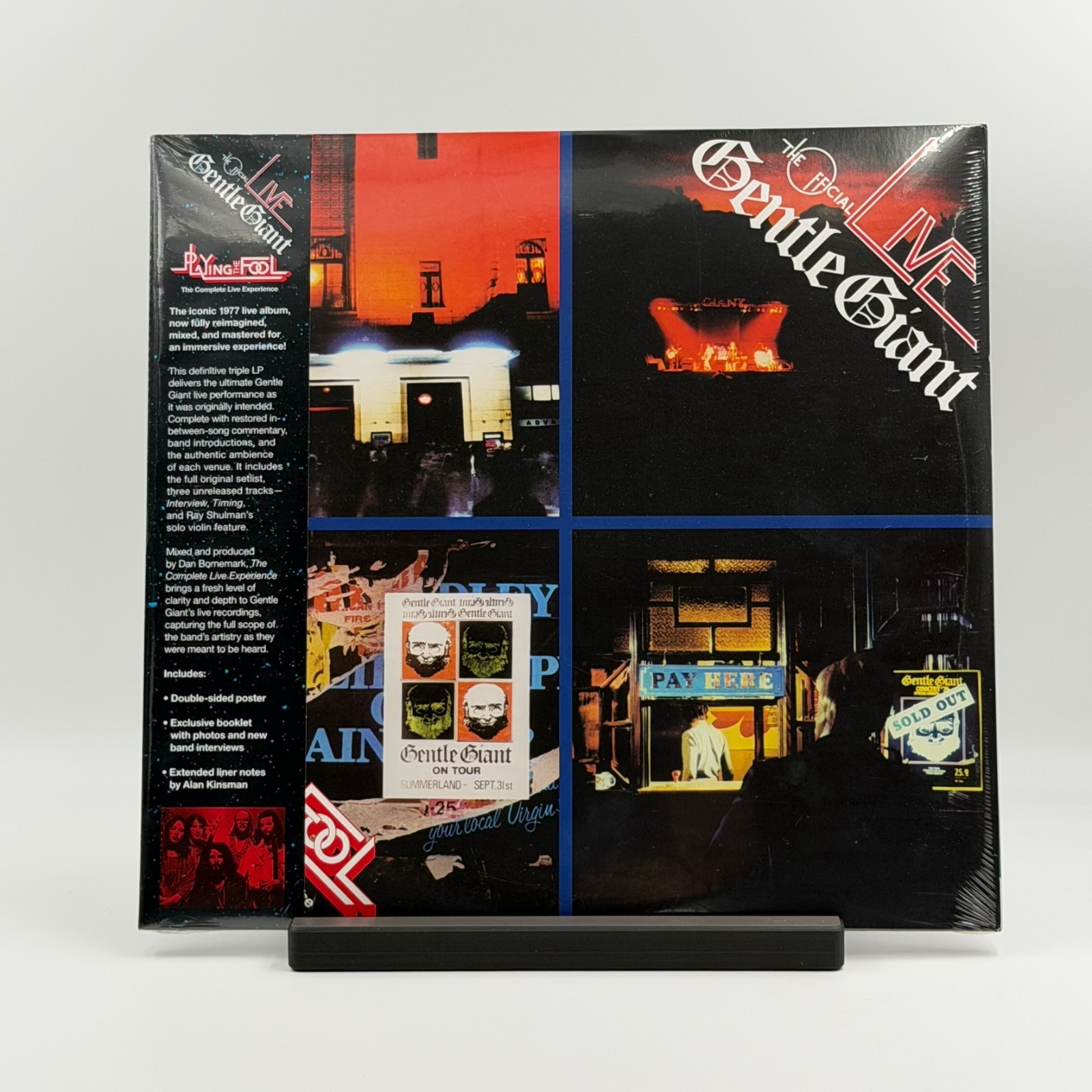 Gentle Giant Playing the Fool The Complete Live Experience New LP