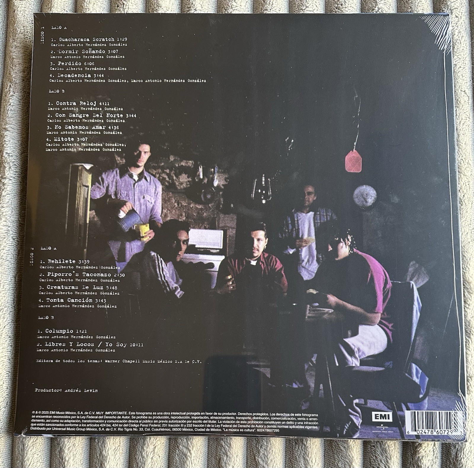 El Gran Silencio – Libres Y Locos 2 X LP BLUE VINYL SEALED WITH SIGNED INSERT