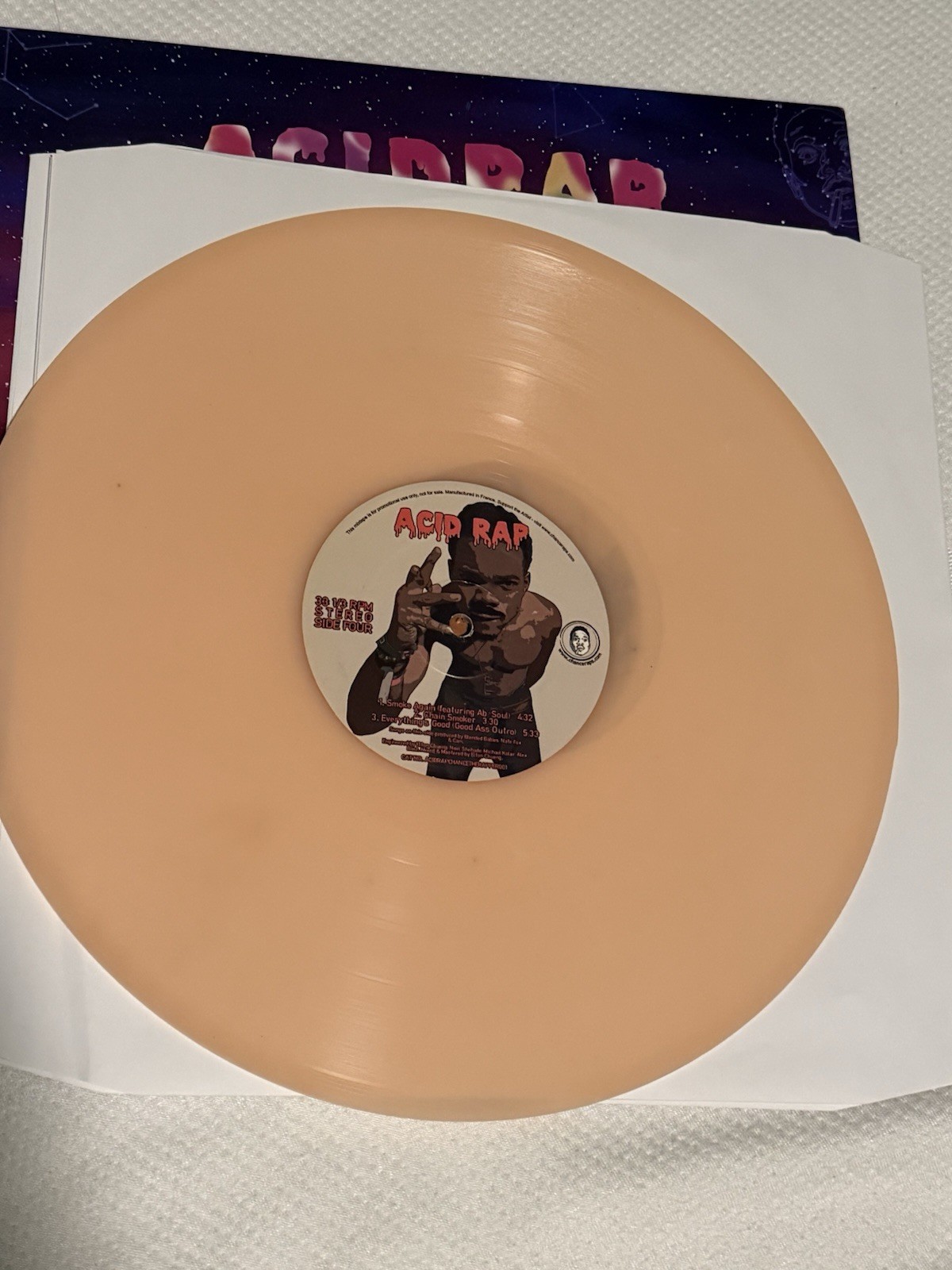 Acid Rap by Chance The Rapper, Record, LP, Peach Vinyl