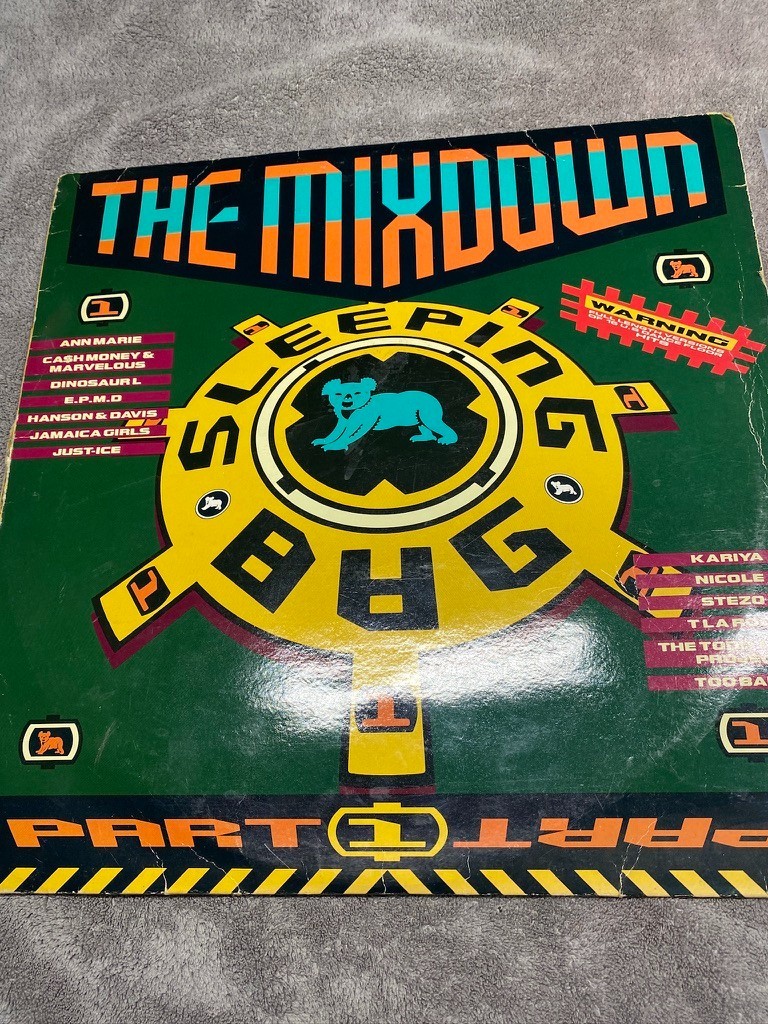 THE MIXDOWN PART 1 Rare NY House & Hip-Hop LP Vinyl Double Album VGC