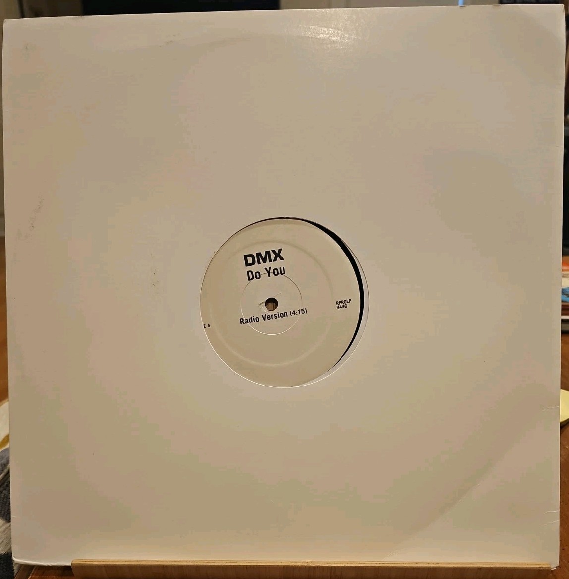 DMX – Do You – 1997 RARE 12″ WHITE LABLE PROMO Vinyl Record Hip Hop – EX