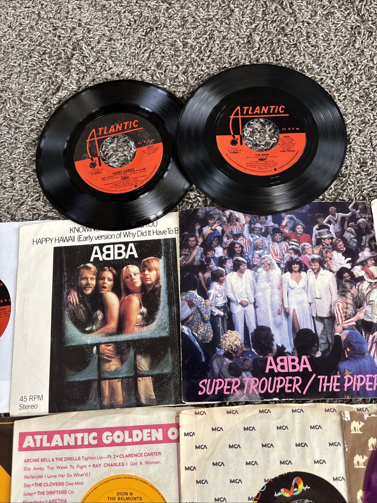 Lot Of 20 7” 45rpm Singles Rock/soul VG+ Cond. In General