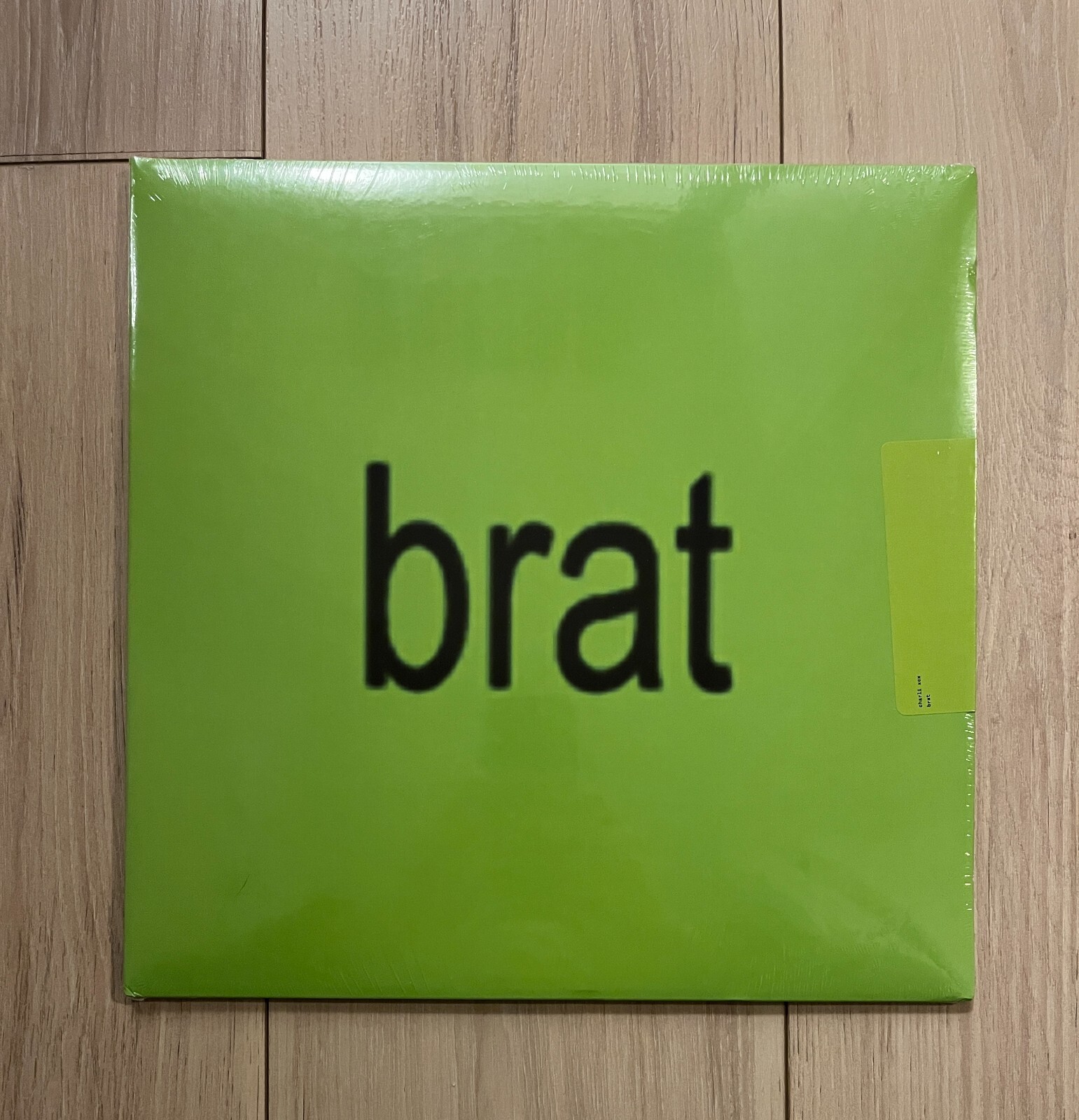 Charli XCX BRAT Limited Edition Translucent Highlighter Yellow Vinyl LP SEALED