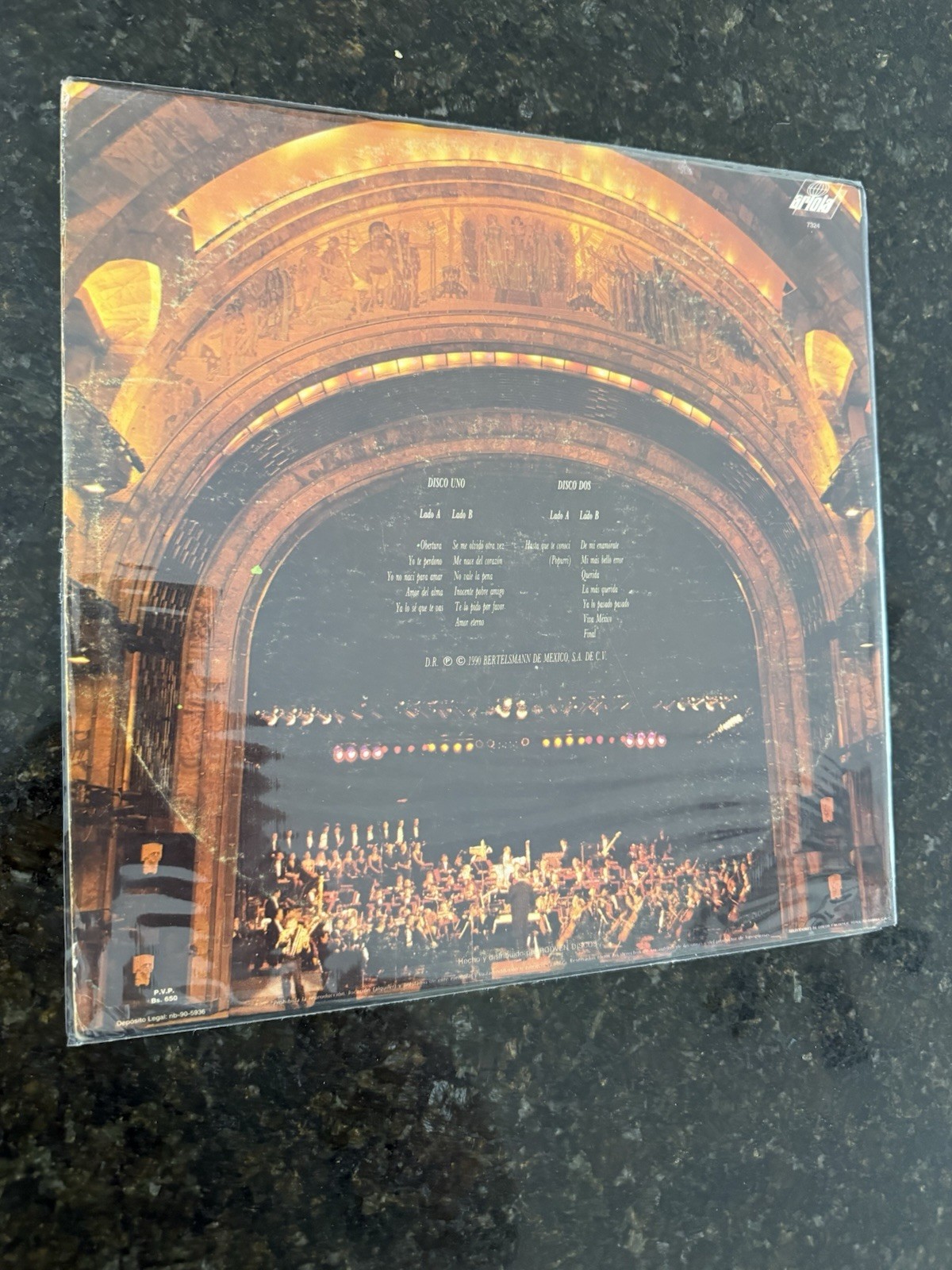 JUAN GABRIEL “ EN EL PALACIO DE BELLAS ARTES “ / VG+VINYLS/2 LP SET/LEA !!